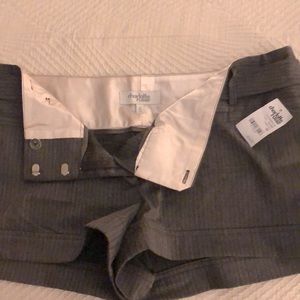 New!!!Charlotte Russe Brown Dress Shorts Size 10 64%Polyester 34%Rayon 2%Spandex